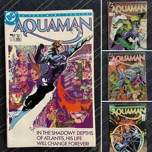 Aquaman vol. 2 #1 - 4 (1986 DC) Complete 4 Part Mini Series KEY ISSUE